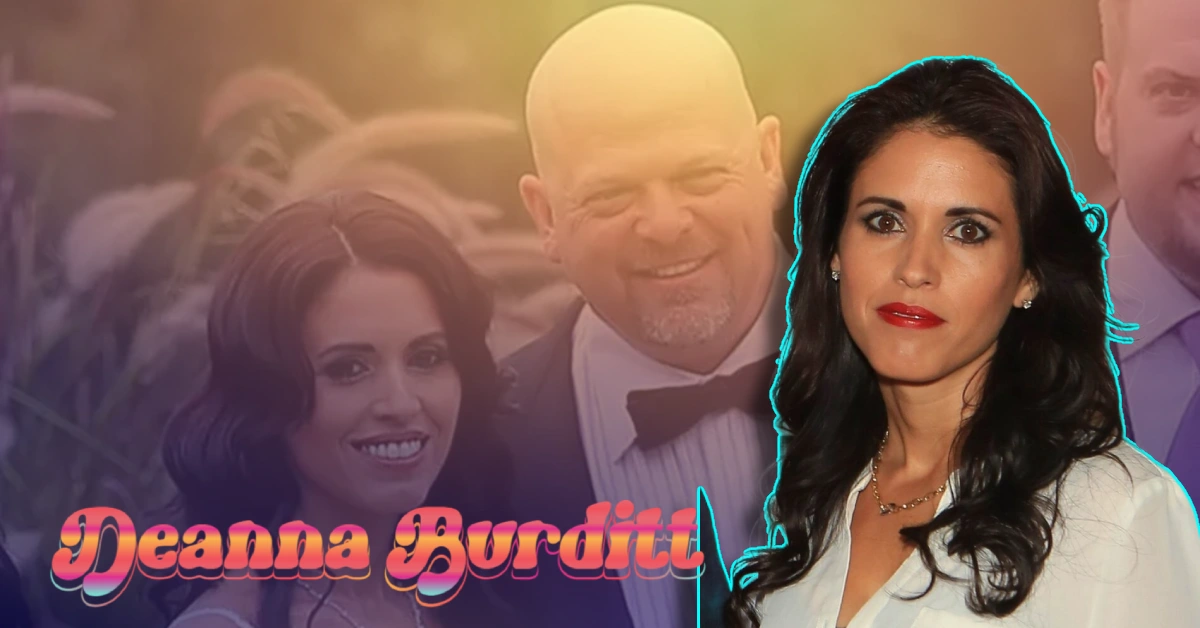 Deanna Burditt with Rick Harrison from Pawn Stars showing their relationship before divorce, featuring the couple during happier times