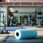 Modern home gym setup with dumbbells, foam roller on yoga mat, and fitness equipment for Fitnara meteorology shop evaluation guide