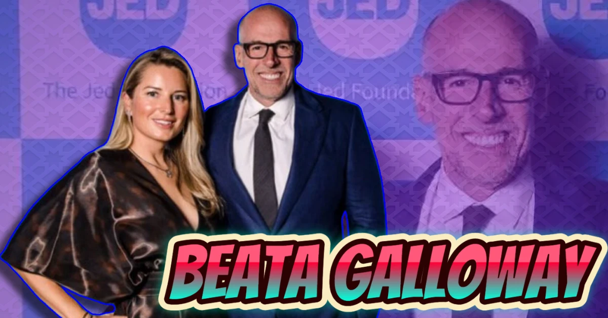 Beata Galloway and Scott Galloway at Jed Foundation mental health charity event, showing the philanthropic couple supporting suicide prevention initiatives
