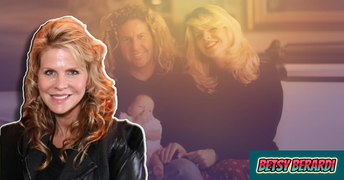 Betsy Berardi photo collage showing her private family life with Sammy Hagar during their 26-year marriage before 1994 divorce