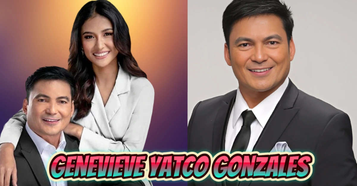 Genevieve Yatco Gonzales with husband Gabby Concepcion in professional photos showcasing the private educator and celebrity couple