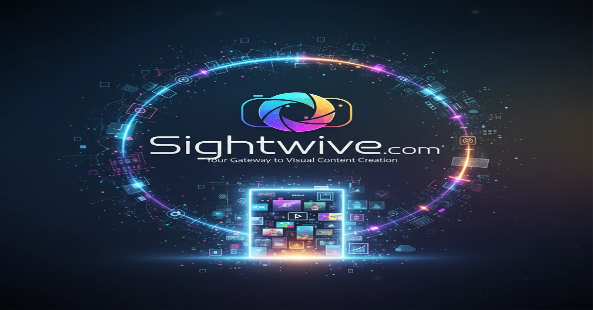 Sightwive.com logo - gateway to visual content creation.