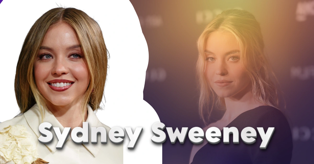 Sydney Sweeney smiling at camera - American actress and producer known for Euphoria and The White Lotus HBO series