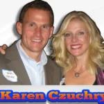 Karen Czuchry with her brother Matt Czuchry at a family event, showing the close bond between the siblings before Karen chose a private life in Germany